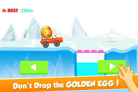 Risky Car on Risky Road Adventure - Don't Drop The Big Egg! screenshot 2