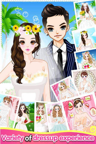 Princess Wedding - Glamorous Bride, Makeup,Dressup and Makeover Game for Girls and Kids screenshot 3