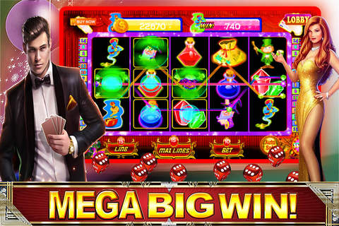 Lucky Slots Triple Fire Casino Slots: Free Slot Of Deacemaker Free Games HD ! screenshot 2