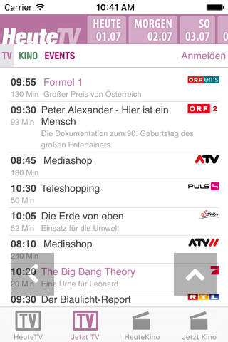 HeuteTV screenshot 2