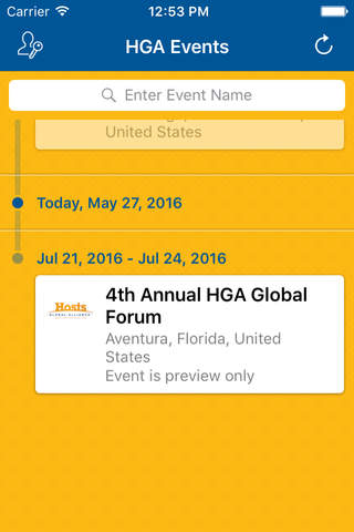 Hosts Global Alliance Events screenshot 2