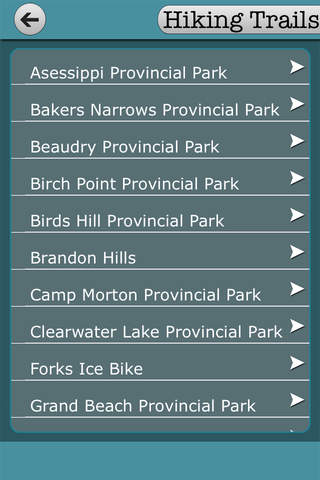 Manitoba - Campgrounds & Hiking Trails screenshot 4