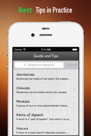 English Grammar for Beginners:Reference,Guide and Tips screenshot 4