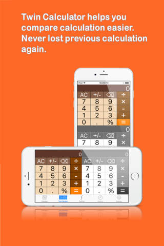 SecPrise Calculator - Secret Sharing is Privacy again! - with 4 in 1 and Twin Calculator screenshot 3