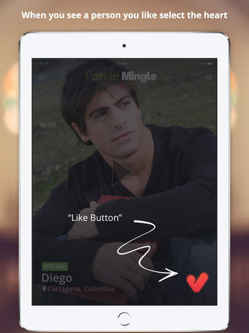 Catholic Mingle Free Social App for Catholicism & Holy Bible Believers Nearby to Meet & Chat - for iPad screenshot 3