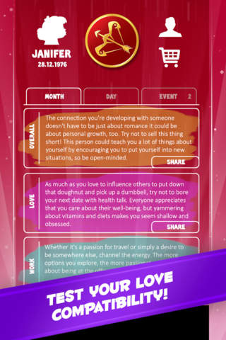 Love Compatibility Horoscope Pro screenshot 2