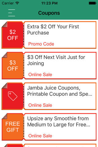 Coupons for Jamba Juice Daily screenshot 2
