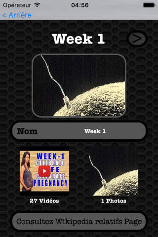 Pregnancy Week by Week Photos and Videos - Learn about the development of your baby and your body screenshot 3