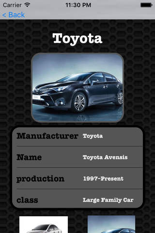 Best Cars - Toyota Avensis Edition Photos and Video Galleries FREE screenshot 2