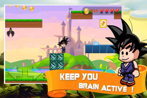 Run-Jump: Race of Goku Eddition screenshot 2