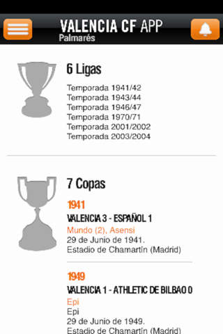 Valencia CF App screenshot 3