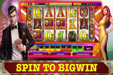 Slots Hit Classic 777 Casino Slots Of Lice Age And Dogs: Free Game HD ! screenshot 2