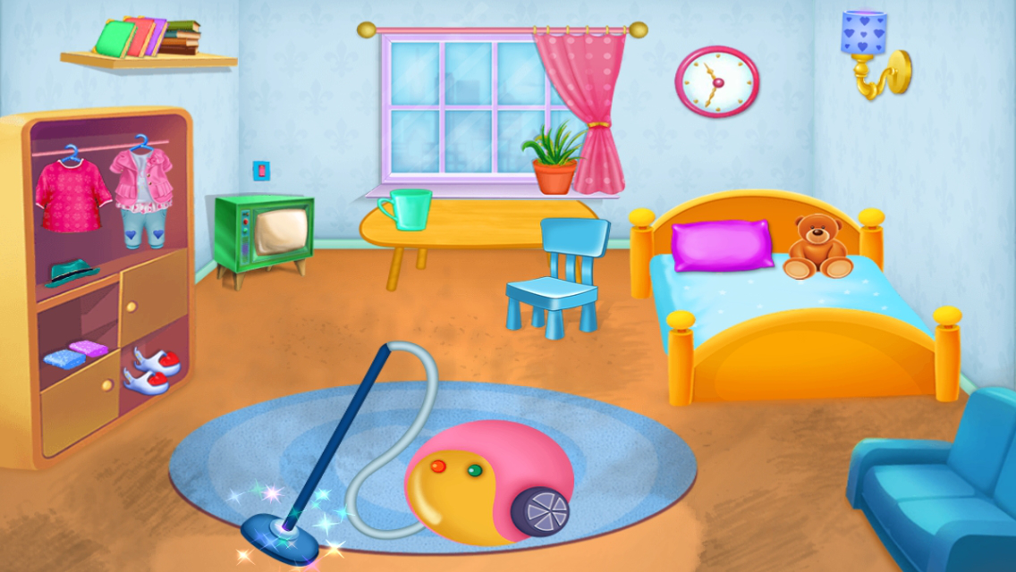 App Shopper Clean Up House Cleaning cleaning games & activities in this game for kids and