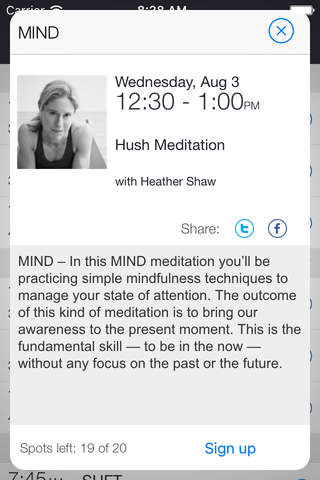 HUSH Meditation screenshot 2