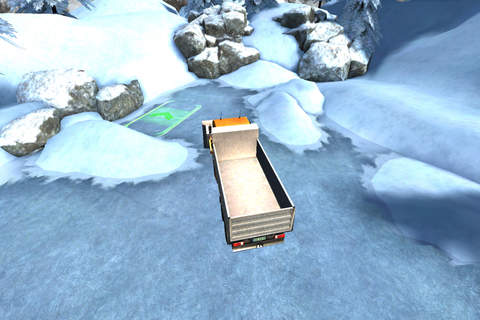 Arctic Truck Parking - extreme Winter Slow Plow Driving Simulator FREE screenshot 4