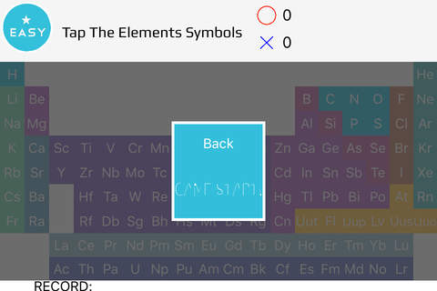 Tap The Elements Symbols ! - Let playing memorize . Element symbol !! screenshot 4