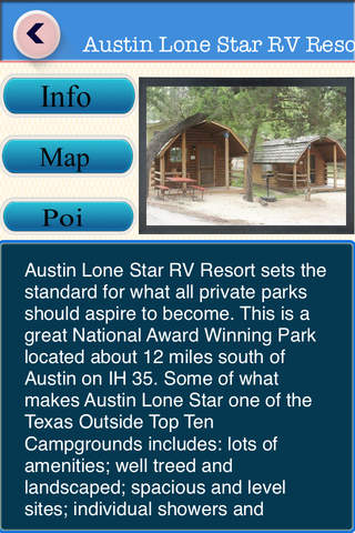 Texas Campgrounds & RV Parks Guide screenshot 3