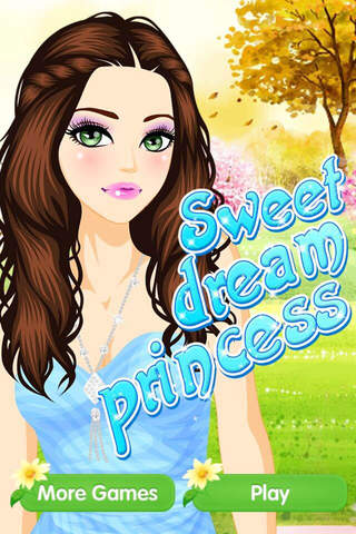 Sweet Dream Princess - Pretty Girl Fantasy Dressup Prom Salon, Free Games screenshot 3