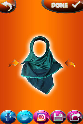 Hijab Woman Photo Booth – Dress Up In Beautiful Scarfs & Veil.s With Muslim Montage Maker screenshot 2