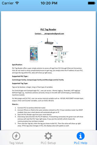PLC Tag Reader screenshot 3