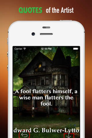 Haunted Houses Wallpapers HD: Quotes Backgrounds with Art Pictures screenshot 4