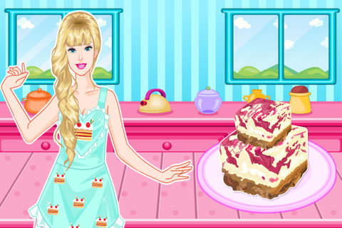 Princess's Jelly Swirl Cheesecake Slice - Sugary Diary/Cooking Game For Kids screenshot 3