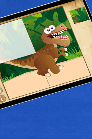 Скриншот из Children s Jurassic Dinosaurs Jigsaw Puzzles games for Toddlers and kids HD