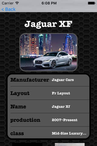 Best Cars - Jaguar XF Edition Premium Photos and Videos screenshot 2