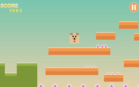 Doggy Box Dash: Square Run Spikes - The impossible challenge screenshot 4