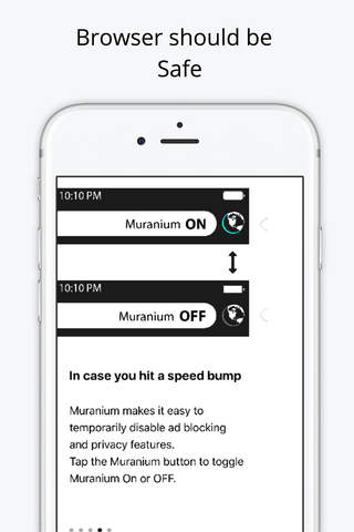 Muranium Adblocker Browser screenshot 4