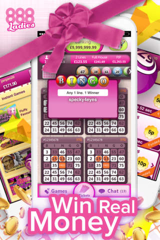 888ladies Bingo and Slot Games screenshot 3