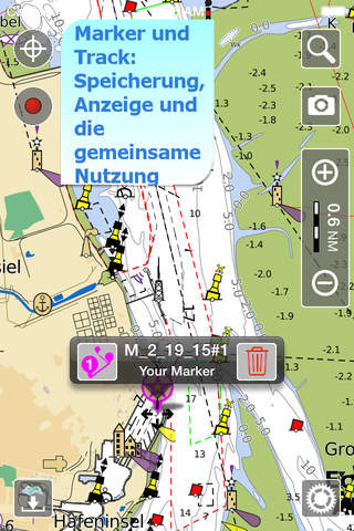 Aqua Map Germany, Marine GPS screenshot 2