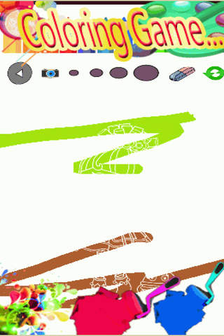 Coloring Page For Kids Game Lalaloopsy Edition screenshot 2