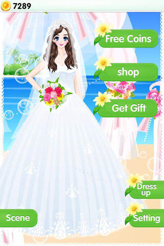 Princess Wedding - Glamorous Bride, Makeup,Dressup and Makeover Game for Girls and Kids screenshot 2