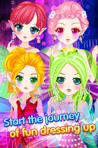 Enchanted Elf – Magical Belle Fashion Salon Game for Girls and Kids screenshot 4