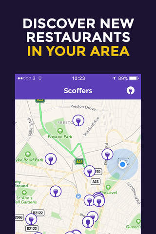 Scoffers - Food & drink offers and events near you screenshot 3
