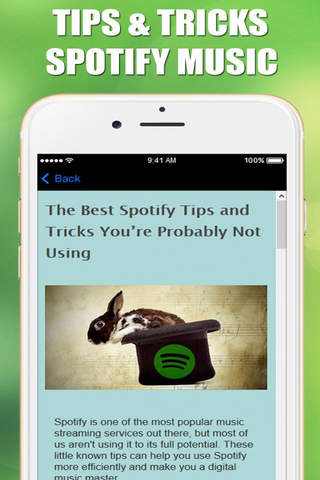 Guide for Spotify Listen Music Playlist screenshot 2