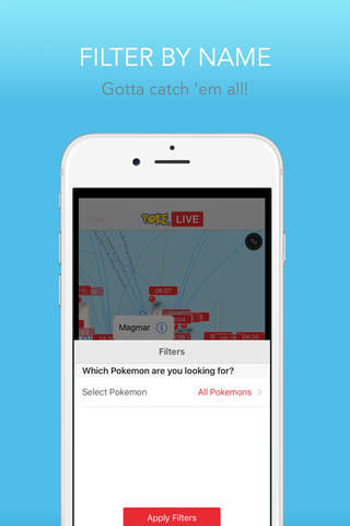 Poke LIVE: Real time locations for Pokemon GO screenshot 2