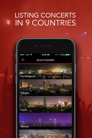GigOut! - Discover Concerts in Asia screenshot 2