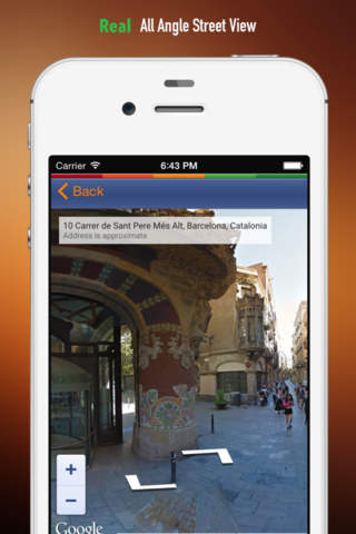 Barcelona City Tour Guide: Offline Map with Sightseeing Gallery Video and Street View plus Emergency Help Info screenshot 4