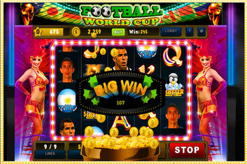 Mega Slots Casino Football Slots Games: Free Slots Of Jackpot ! screenshot 4