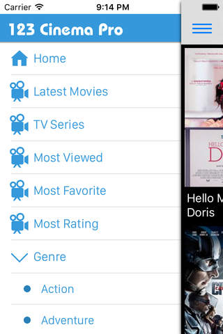 One Two Three Cinema Pro - Best Choose For Movies Lovers screenshot 2