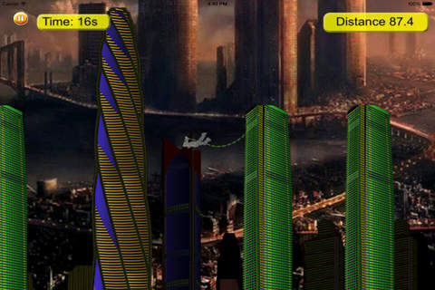 Metal Man Rope Pro - Jump and Fly to Save the City Streets screenshot 3