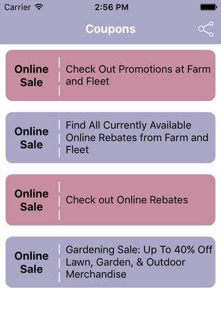 Coupons for Farm and Fleet Shopping App screenshot 2