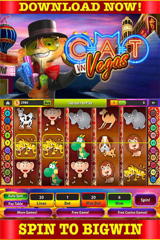 777 Casino Gold Of Lasvegas:The Zoo Game Online HD screenshot 3