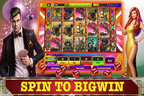 Pirates Slots Mainia Classic Casino Slots: Free Game HD ! screenshot 2