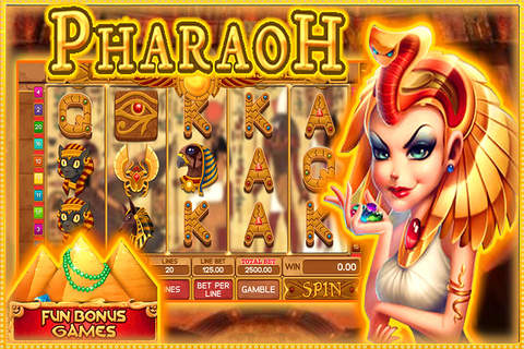 Jackpot Casino Slots Pharaoh's Of King Machines HD! screenshot 2