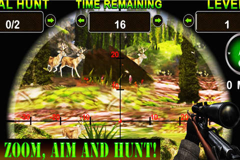 2016 Big Safari Hunting Challenge : Lion Attacking Simulator screenshot 2