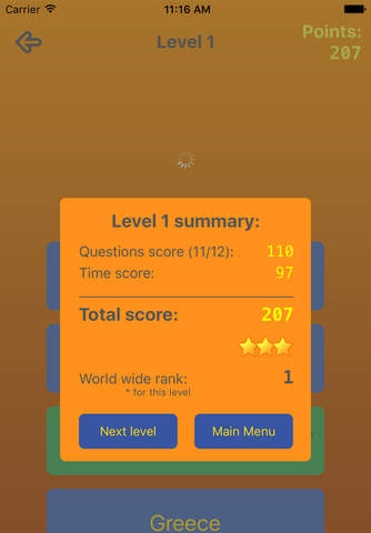 BlitzQuiz Countries Flags (Premium) - Guess the flags of countries around the world screenshot 3