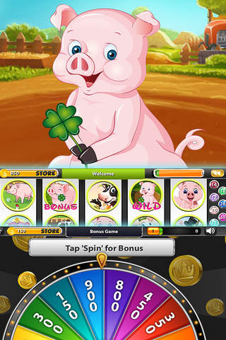 Pig Slots - Jackpot Casino: Free Little Piggies Lucky Slot Machines 777 Spin Party screenshot 3